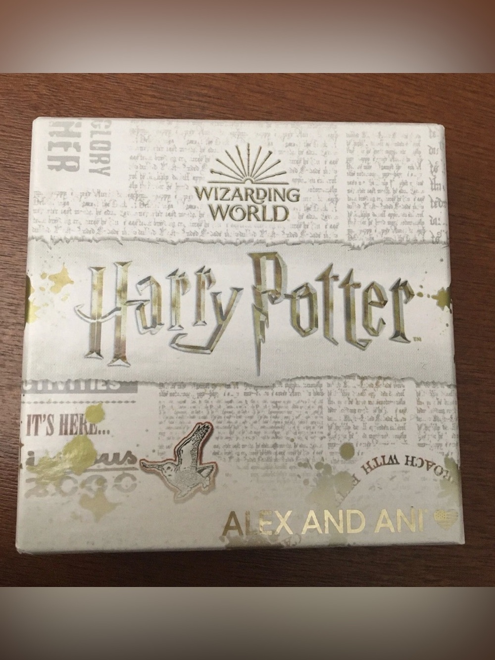 ALEX and ANI Harry Potter Jewelry Gift Box ONLY w/Lid